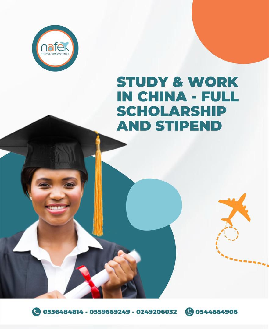 Study & Work in China (Full Scholarship + Stipend)